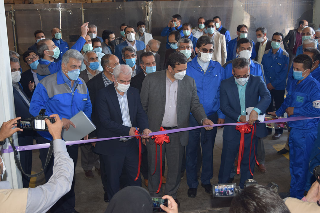 افتتاح چند پروژه خودکفایی قطعات در شرکت کابل خودرو سبزوار 